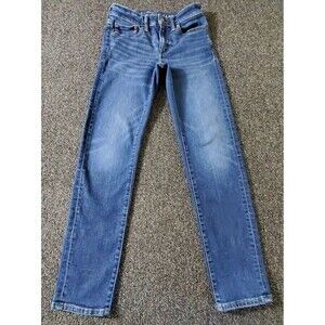 American Eagle Jeans Men's 26x30 Blue Denim Slim Straight Low Rise Air Flex Plus